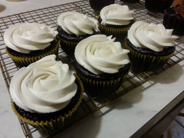 Chocolate Midnight Cupcakes