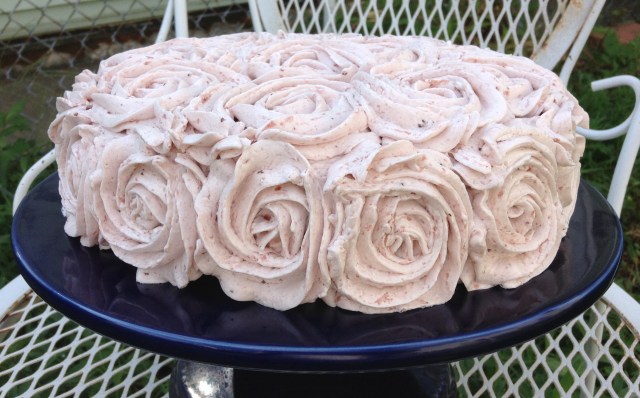Rose Swirl Cake